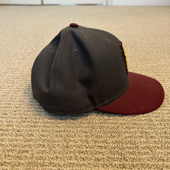 Arizona Stare New Era Gray Fitted Cap size 7-3/8 - Picture 3 of 8